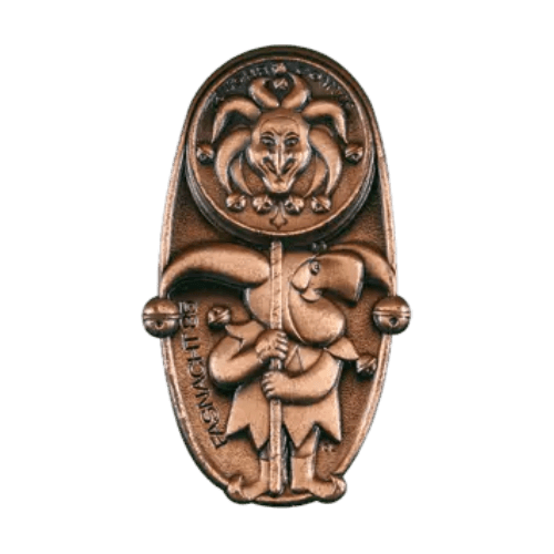 Basler Fasnacht - Blaggedde 2026 Kupfer - Rhymühli Waggis 1980