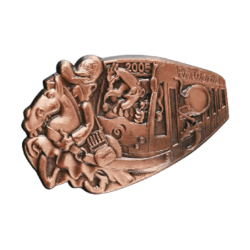 Basler Fasnacht - Blaggedde 2026 Kupfer - Rhymühli Waggis 1980